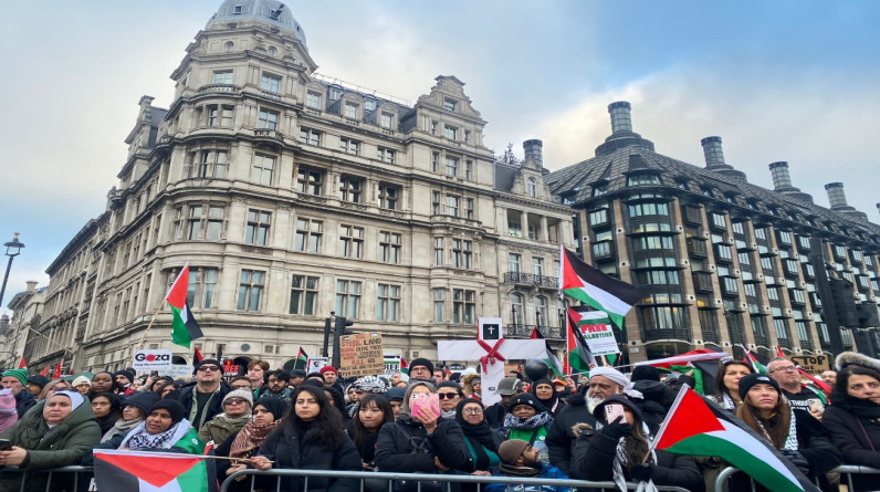 منظمات مؤيدة لفلسطين تطلق 100 مسيرة في 45 بلدا اليوم تضامنا مع غزة